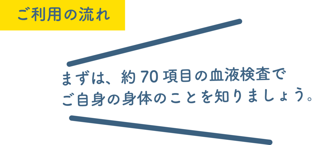 ご利用の流れ